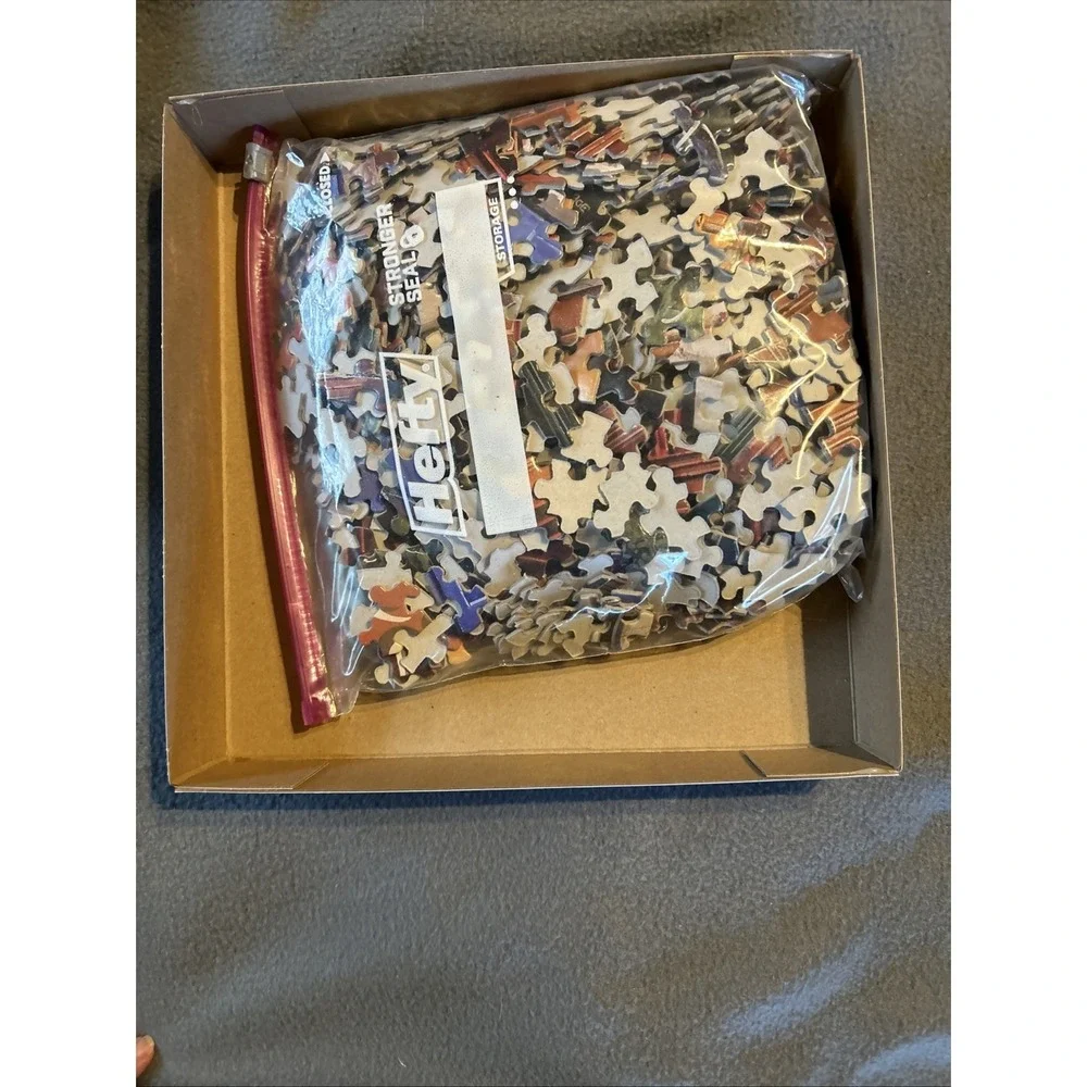 Springbok Puzzle Local Treasure 1000 pieces 2017 USA Gran Cafe Coffee Bike